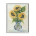 thumbnail image 5 of Stupell Industries Soft Abstract Sunflowers Indoor Flowers Still Life Painting Gray Framed Art Print Wall Art, 24x30, by Pam Britton, 5 of 5