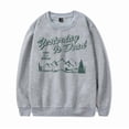 thumbnail image 6 of Josiah Queen MerchYesterday Is Dead Crewneck Sweatshirts Cosplay Women Men Fashion Long Sleeve Stylish Y2K Design New Sport Top, 6 of 7