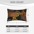 thumbnail image 6 of Balery Embroidery Chicken Rooster And Sunflowers Pillow Covers,Bed Pilowcases,Reversible Plush Throw Pillow Covers End Pillow Encasement,Pillow Case - 16"X24", 6 of 9