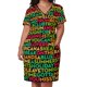 thumbnail image 3 of Club Tropicana - ¡Wham! (letra) v.5 Vestido de bolsillo suelto Vestido largo mujer vestido de hada, 3 of 7