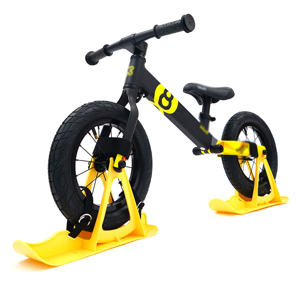 Details about   JW_ Durable Balance Bike Snow Sledge Board Ski Kids Outdoor Training Bicycle W 