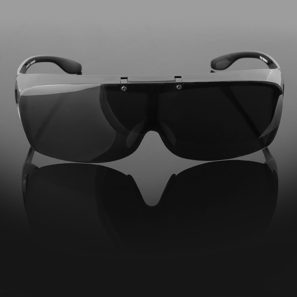 Polarized Cover Put Over Sunglasses Wear Rx Glass Fit Driving Large Black Pouch