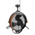 thumbnail image 1 of Mule 18" Garage Fan XL with Work Lights, Dual Height Ceiling Mounting Options, 1 of 8