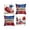 A004- Style D, variant on 18X18 Throw Pillow Covers Set of 2 Patriotic Red White Blue Decorative Couch Throw Pillows for Living Room Farmhouse Outdoor Patio Fourth of July Decorations