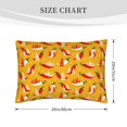 thumbnail image 3 of Pofeuu Hot Chilli Print Queen Pillow Cases,Pillowcases with Envelope Closure, Wrinkle, Fade and Stain Resistant Pillow Covers-20x26in（No pillow core）, 3 of 7