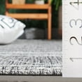 thumbnail image 4 of SAFAVIEH Courtyard Joyce Geometric Indoor/Outdoor Area Rug, Light Grey/Dark Grey, 6'7" x 6'7" Round, 4 of 8