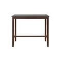 thumbnail image 5 of Linon Claridge Wood Bar Height Pub Table, 42" Tall, Rich Brown Finish, 5 of 5