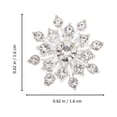 thumbnail image 3 of Miangastore 20 Pcs Embellissements Flocon de Neige Décorations de Mode Accessoires DIY Uniques, 3 of 9