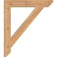 thumbnail image 3 of Ekena Millwork 3 1/2"W x 26"D x 30"H Traditional Slat Smooth Bracket, Western Red Cedar, 3 of 4