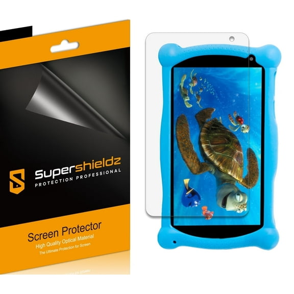 (3 Pack) Supershieldz Designed for Contixo Learning Tablet 7 inch (V10/ V10 Plus) Screen Protector, High Definition Clear Shield (PET)
