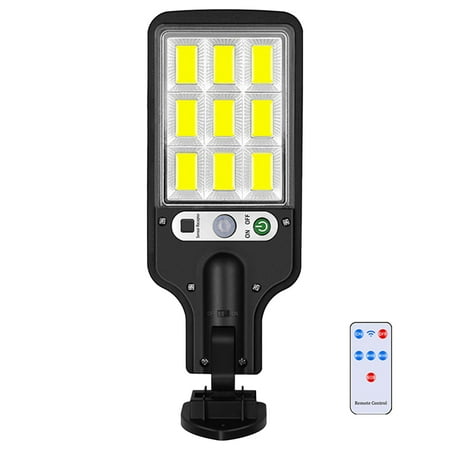 

Ekeka Clearance ! 3 Modes Motion Sensing Solar Street Light Outdoor Garden Wall Mounted
