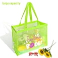 thumbnail image 3 of Large Capacity Fine Mesh Beach Tote Bag with Funny pattern, Sand Proof Nylon Handbag Side Pockets For Pool Seaside Travel Swimming, 3 of 7