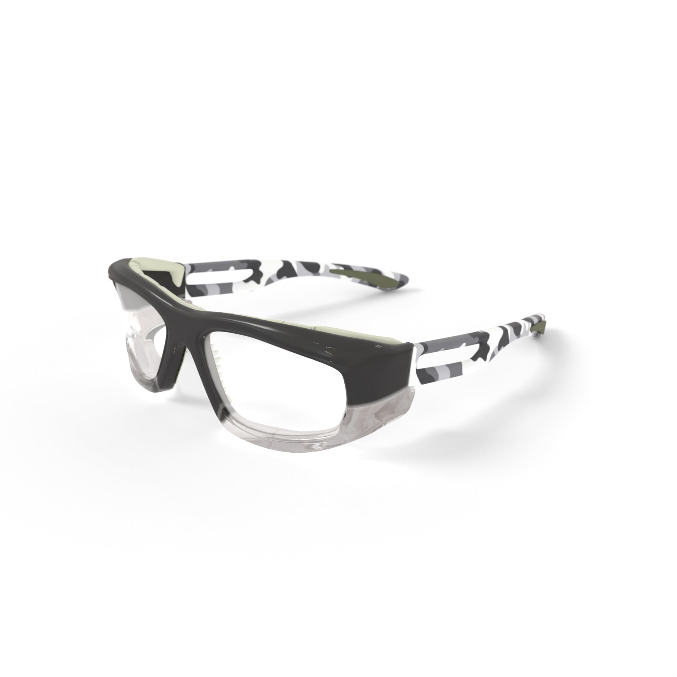 Art-Craft Optical 972 C Prescription Safety Glasses, Grey Camo, OSHA Compliant ANSI Z87.1