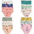 thumbnail image 2 of Adorable Essentials: B&Q's Trendy 12-Pack Cotton Briefs for Stylish Toddlers and Little Girls, Sizes 2T-7T, 2 of 5
