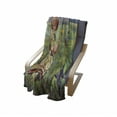 thumbnail image 4 of Country Soft Flannel Fleece Throw Blanket, Paint of a Little Girl Her Tiny Flower Dog in the Meadow Pastoral Artwork, Cozy Plush for Indoor and Outdoor Use, 60" x 80", Multicolor, by Ambesonne, 4 of 6