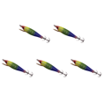 thumbnail image 1 of Señuelo Pesca Luminoso Anzuelos Calamar Anzuelo Artificial Cebos Jigging () Verde Y Azul, 1 of 4