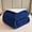 Ink Blue, variant on Dual‑Sided Plush Comforter, Thick Warm Fluffy Bedding Comforter for Cold Weather, Soft Cozy Bed Comforter for All‑Season Use Twin size Light pink