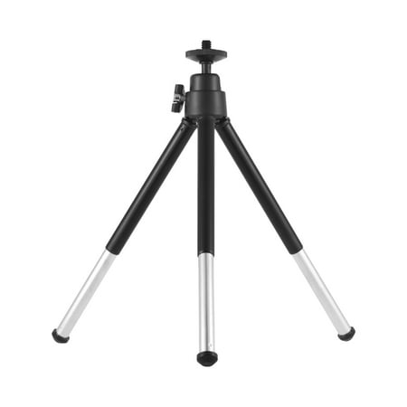 Mini Tripod 2-Section Extendable Desktop Tripod Stand Holder 1/4