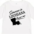 thumbnail image 4 of Inktastic Someone in Louisiana Loves Me Boys or Girls Long Sleeve Toddler T-Shirt, 4 of 5