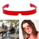 thumbnail image 5 of Gafas de sol de moda, gafas ultraligeras, accesorios para deportes al aire libre rojo, 5 of 9