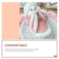 thumbnail image 5 of OFFIGAM Warm Pink Dog Hoodie Comfortable Windproof Clothes Ideal for Pet Cosplay, 5 of 8