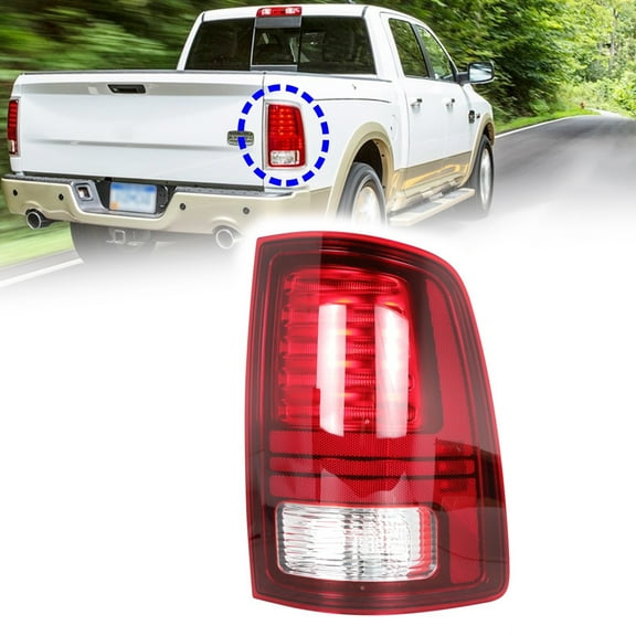 Fit for 13-18 Ram 1500 2500 Tail Light Housing Assembly RH Rear Passenger Side