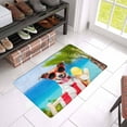 thumbnail image 3 of MKHERT Funny Jack Russell Dog Eating Ice Cream on Summer Beach Doormat Rug Home Decor Floor Mat Bath Mat 23.6x15.7 inch, 3 of 3