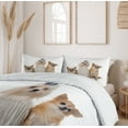 thumbnail image 6 of Ambesonne Puppy Duvet Cover Sets, Chihuahua and Maltese Dogs, 2-Queen, Pale Brown White, 6 of 7