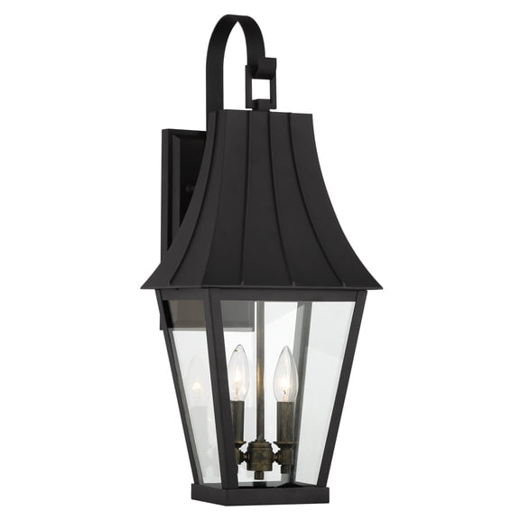 Minka Lavery Chateau Grande 24 1/4" High Coal Outdoor Wall Light