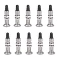 thumbnail image 1 of 10Pack Tubeless Tire Valve Stem For Bicycle Maintenance Silver Tapered Aluminium Clog Prevention Function, 1 of 3