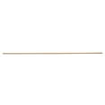 Hello Hobby Wood Dowel, 36” Long, 3/8-inch Diameter, Orange Ends