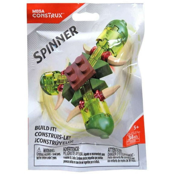 Mega Bloks Mega Construx Spinner Green