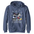 thumbnail image 2 of Disney Characters Discover Boy's Hooded Pullover Fleece, Navy Blue Heather, Large, 2 of 2