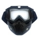 thumbnail image 1 of Gafas de nieve para casco de motocicleta, a prueba de viento, lentes antivaho, diseño ligero, estilo deportivo, para deportes de nieve, conducción al aire libre, visión clara, gafas de, 1 of 5