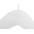 thumbnail image 3 of NAHANCO Wooden Shirt Hanger, 19" - Low Gloss White, 100/CTN, 3 of 6