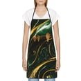 thumbnail image 3 of Disketp Green Marble Kitchen Apron with adjustable Aprons for Women with Pockets Cooking Powder Pink Apron, 3 of 7