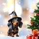 thumbnail image 2 of Colgante de cachorro divertido acrílico de Navidad, adorno de perro de dibujos animados, suministros para fiesta en casa, 2 of 5
