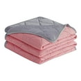 thumbnail image 5 of Clearance! Summer Cool Blankets for Hot Sleepers,Breathable Ice Cooling Blanket for Night Sweats,Full Size Lightweight Summer Cool Throws for Couch Bed Sofa,Home Room Decor Easter Gfits Pink, 5 of 6