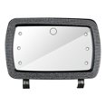 thumbnail image 2 of SSZMDLB under $5 Car Visor Vanity Mirror, Rechargeable Mirror with 3 Light Modes, Dimmable Clip-on Sun Visor Mirror, Makeup Mirror with Brush Screen, Universal Car Accessory, 2 of 8