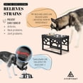 thumbnail image 2 of AVERYDAY Elevated Dog Bowl for Large Dogs, 4 Heights Adjustable Raised Dog Bowl with 2 Stainless Steel Food Water Bowls, Raised Pet Bowls for Large Medium Breed, 2 of 9