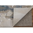 thumbnail image 5 of Feizy Jewel Modern Abstract, Taupe/Blue/Tan, 6'7" x 9'6" Area Rug Easy Care Stain Resistant Fade Resistant Bohemian & Eclectic Watercolor Floor Rug for Living room Bedroom, 5 of 10