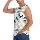 thumbnail image 3 of Fotbe Cute Whale Men's Camiseta sin Mangas Estampada para Hombres, Playera Casual para Gimnasio, Entrenamiento, Playa-3X-Large, 3 of 7