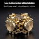 thumbnail image 2 of mini Engrenage En Alliage Mtallique oso de fresa Spinner Fidget Jouets en Laiton Pur, 2 of 5