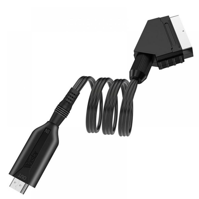 SCART to HDMI Converter Cable SCART > HDMI OLD DVD TO HD TV Video