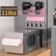 thumbnail image 4 of Estante magnético para especias para refrigerador, paquete de 7 estantes magnéticos 100% metal, organizador de especias de cocina con estante de gancho, soporte para toallas de papel, organizador de, 4 of 21