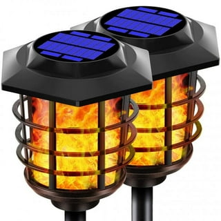 Menards solar 2024 flame lights