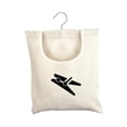 thumbnail image 4 of Bolsa de vestimenta de almacenamiento de ropa Organizador de clavijas de clavija lana lavable 360 ​​Soporte de ropa organizador de gancho giratorio, 4 of 8