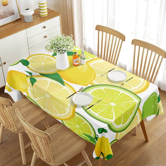 Decor Room Living Wedding Banquet Room Dining Table Tea Kitchen Home for Vintage Rectangle Tableclo