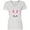 AA-White, variant on Inktastic Happy Easter Cute Pink Bunny Face Women's V-Neck T-Shirt