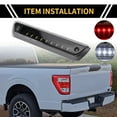 thumbnail image 2 of Luz de freno LED de tercera luz ahumada Unique Bargains para Ford F-150 2009-2014 3ra luz de freno clara, 2 of 6